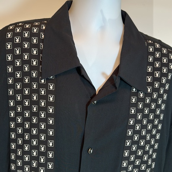NWT Playboy Short Sleeve Shirt 3XL - Picture 7 of 14